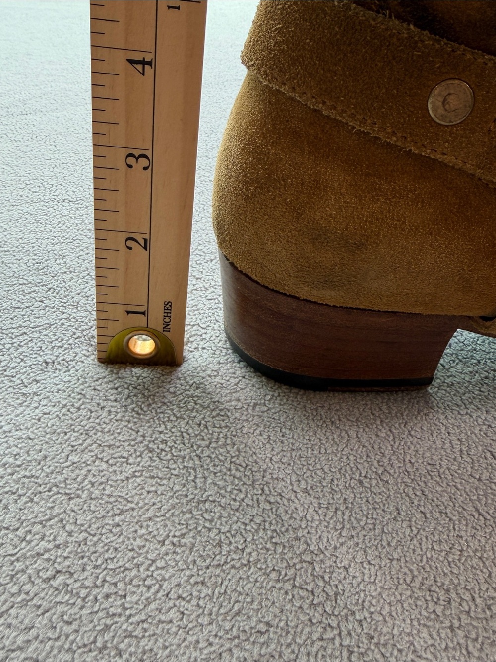 Saint Laurent Paris Wyatt Harness Suede Boots Brown Tan Italy Men's EU 41 US 8 - Picture 12 of 12